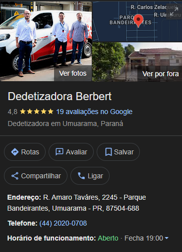 Apresentação Google Meu Negócio