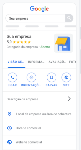 Apresentação Google Meu Negócio